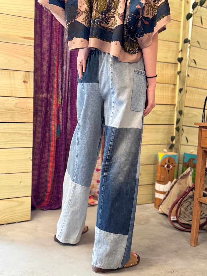 Denim Eco Pants - S/M
