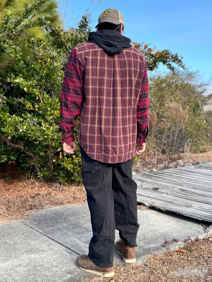 Flannel Shirt Jacket - L/XL