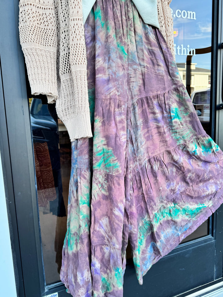 Tiered Tie Dye Pants