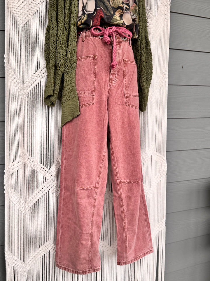 VINTAGE ROPE TIE DENIM