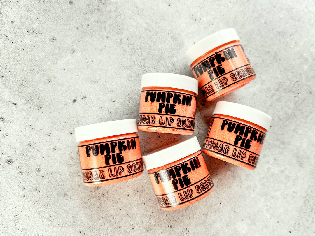 PUMPKIN PIE | Vegan Lip Scrub | Cruelty Free Skincare