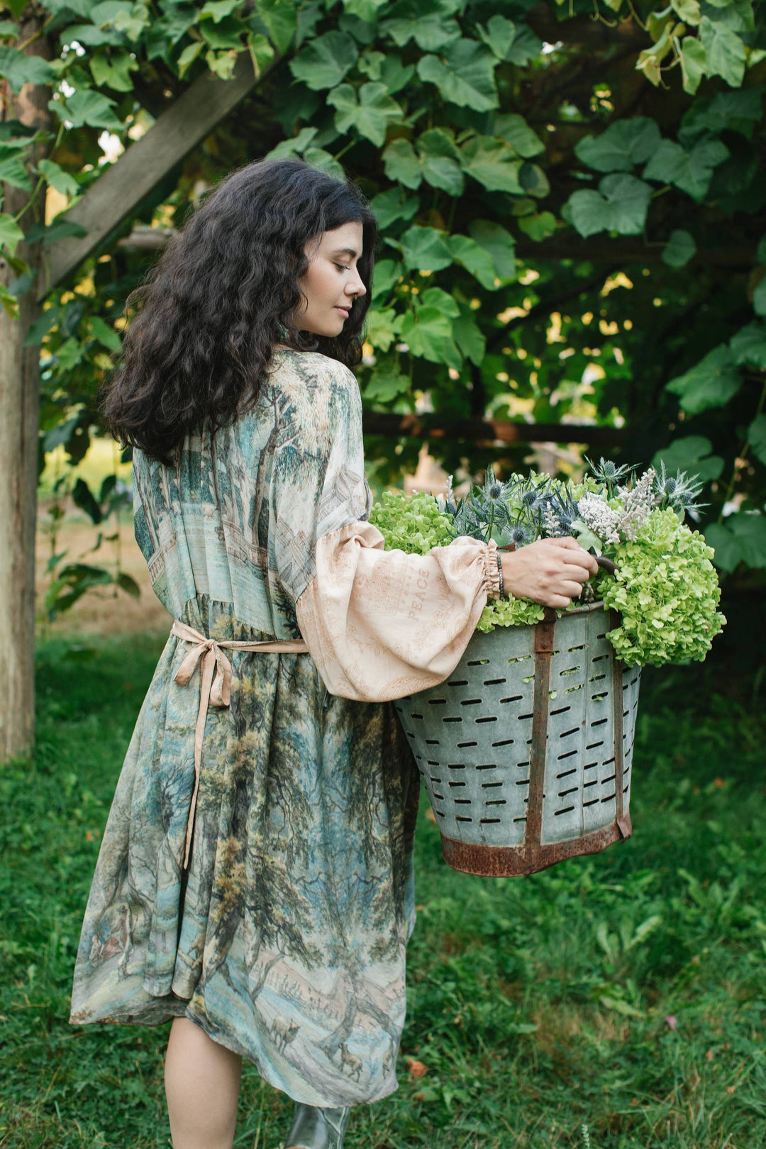 Land of Plenty Reversible Bamboo Dress / Layering Tunic