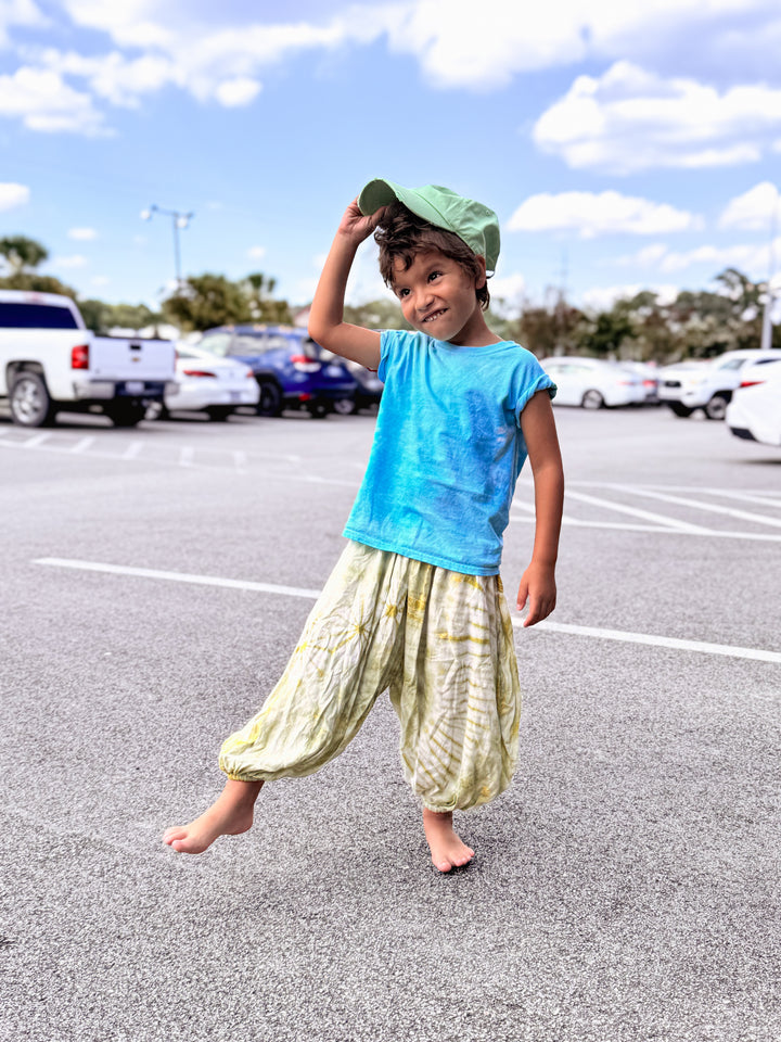 Boho Tie Dye Pants Youth Pants