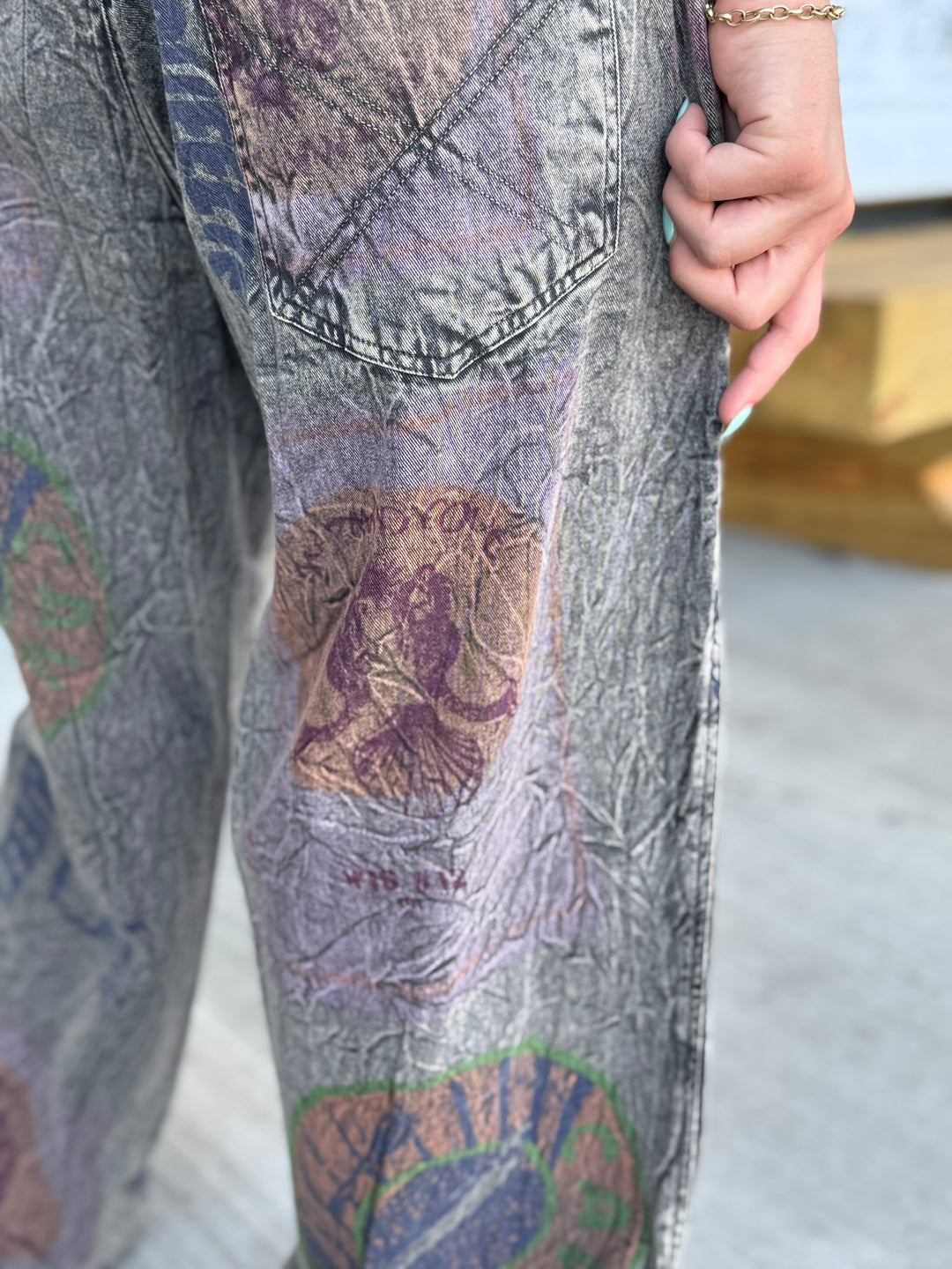 Seaside Printed Pants - Paper Lace