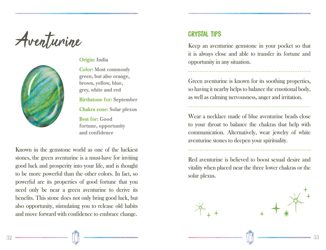 Little Book of Crystals (Hardcover, Gift)
