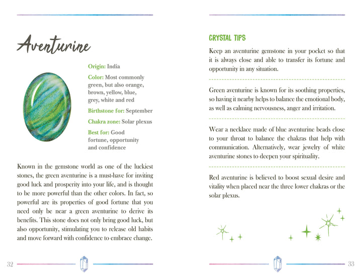 Little Book of Crystals (Hardcover, Gift)