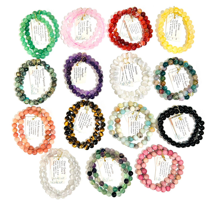 8mm Crystal Bracelets