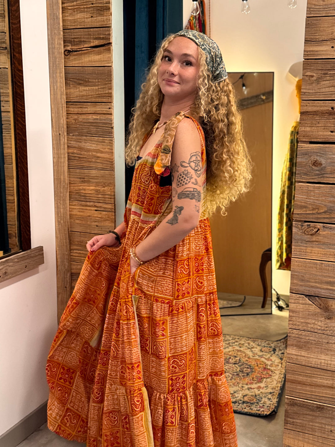 Far Away - Celeste Maxi Dress OOAK