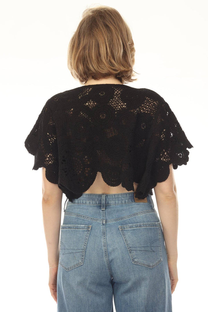 Lace Mandala Crop Top