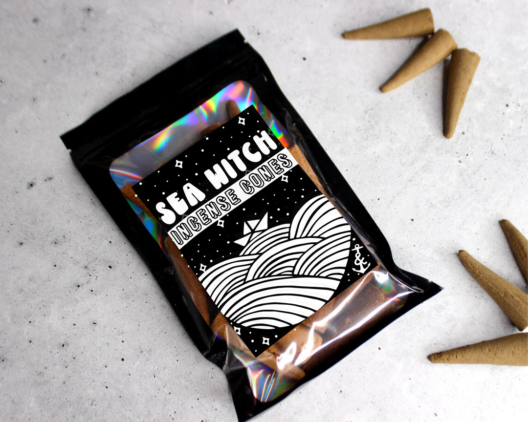 Sea Witch Incense Cones | Hand poured |
