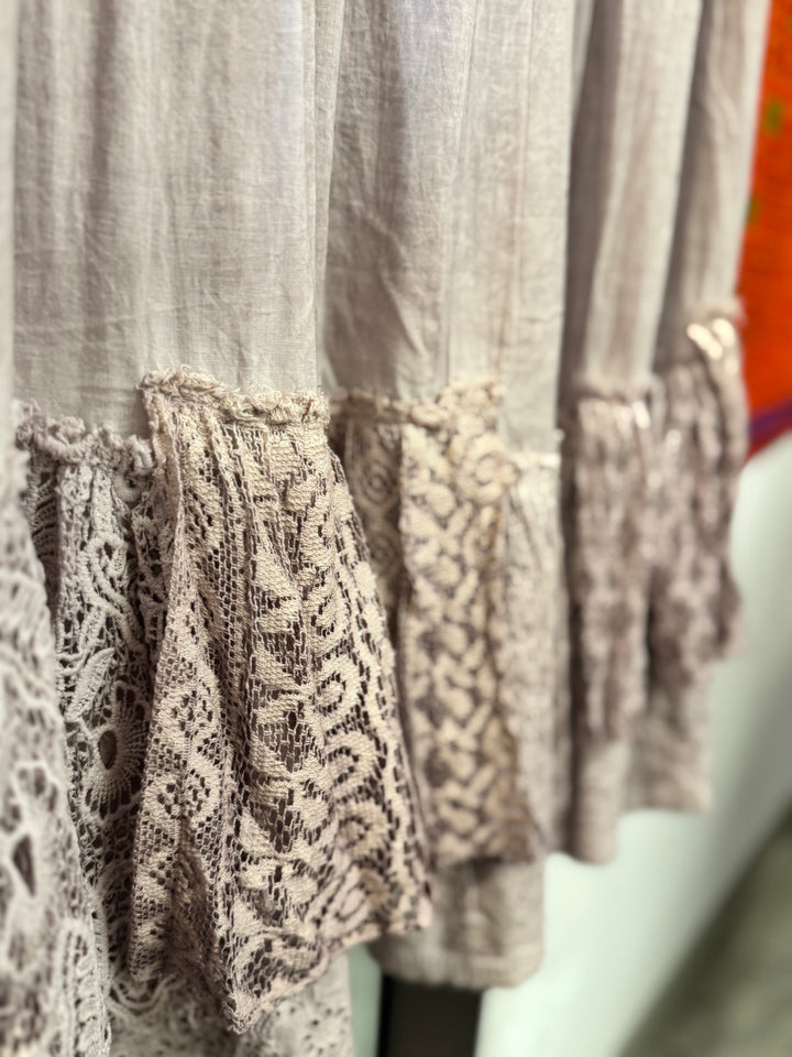 Vintage Lavender Tea Dress