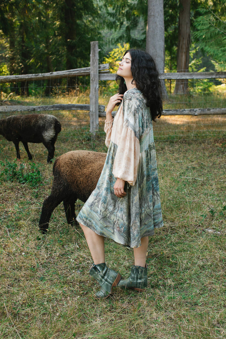 Land of Plenty Reversible Bamboo Dress / Layering Tunic