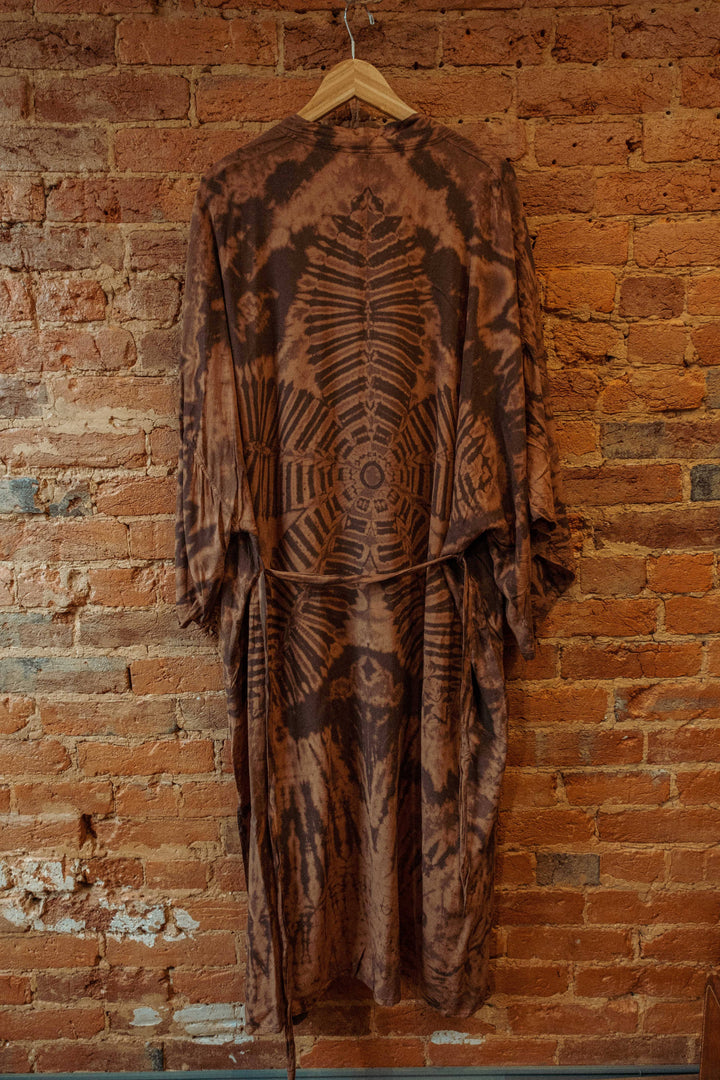 Earthy Tie Dye Kimono
