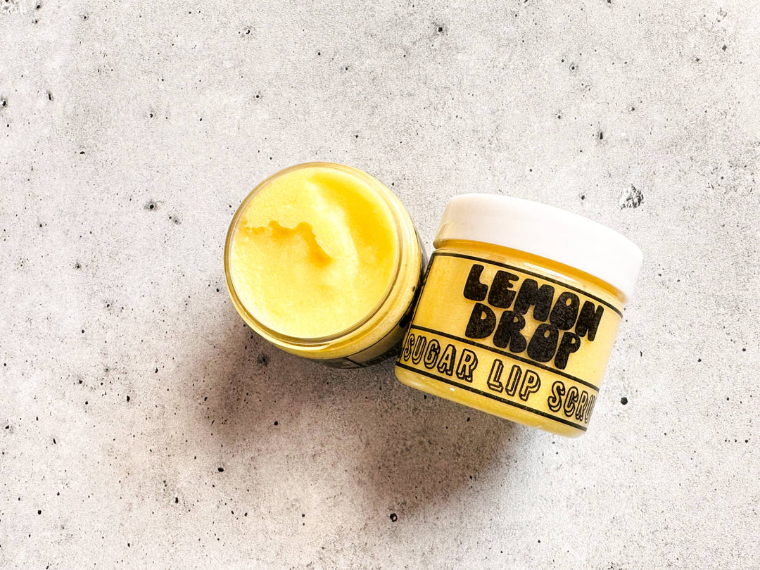 LEMON DROP | Vegan Lip Scrub | Cruelty Free Skincare