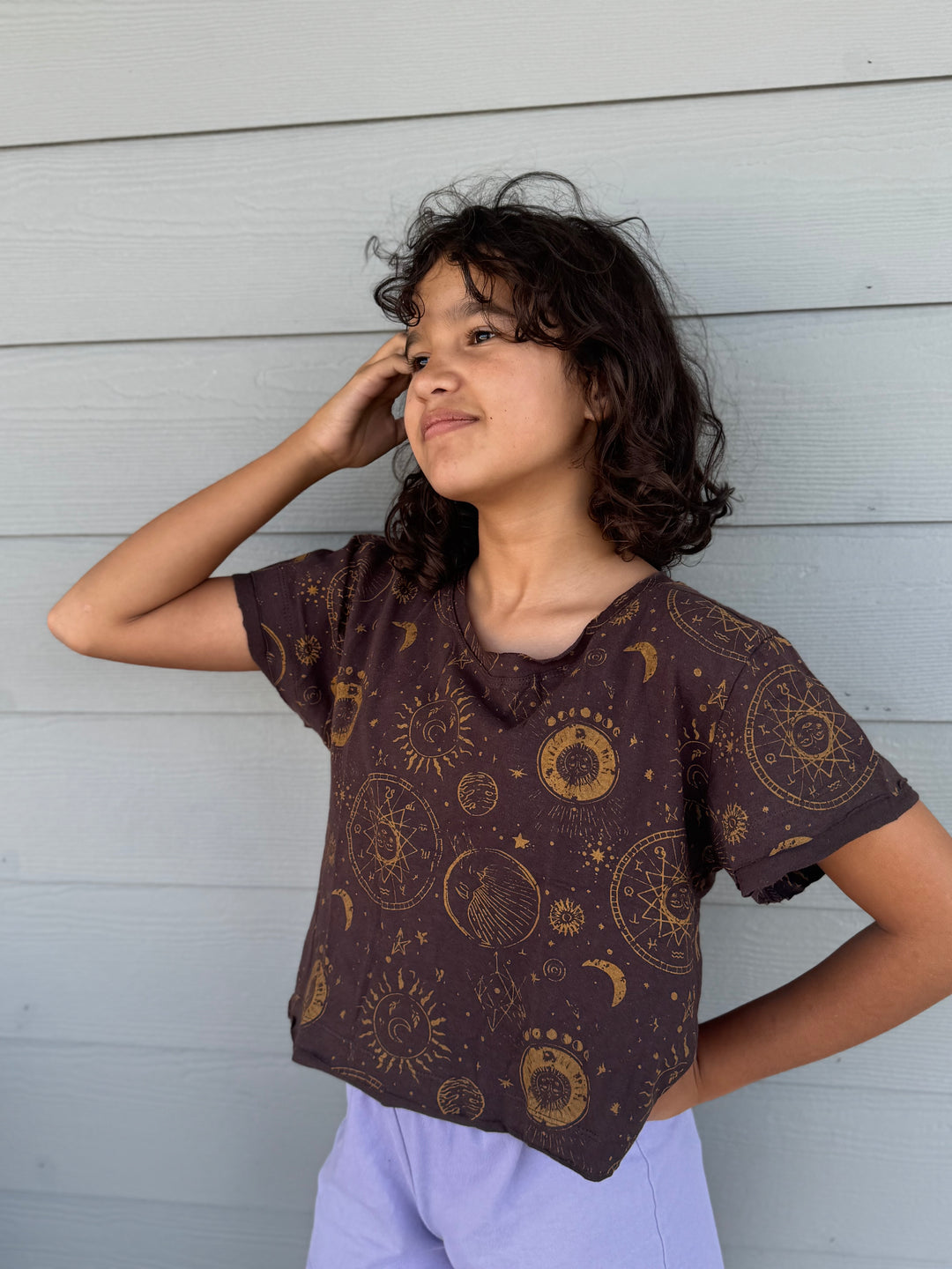 Celestial Crop Tee