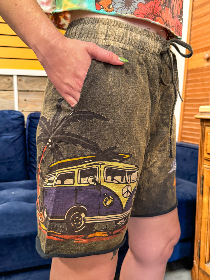 Hippie Bus Shorts