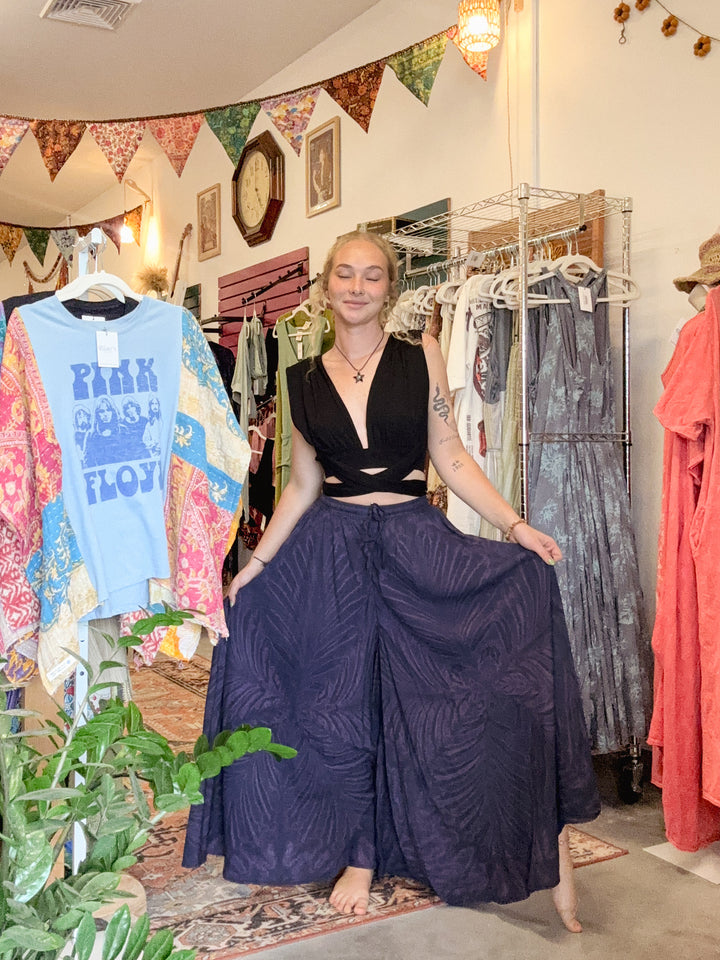 Hand Dyed Palazzo Pants