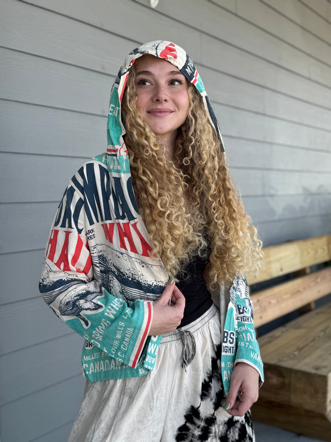 Lightweight Hooded Jersey Jacket