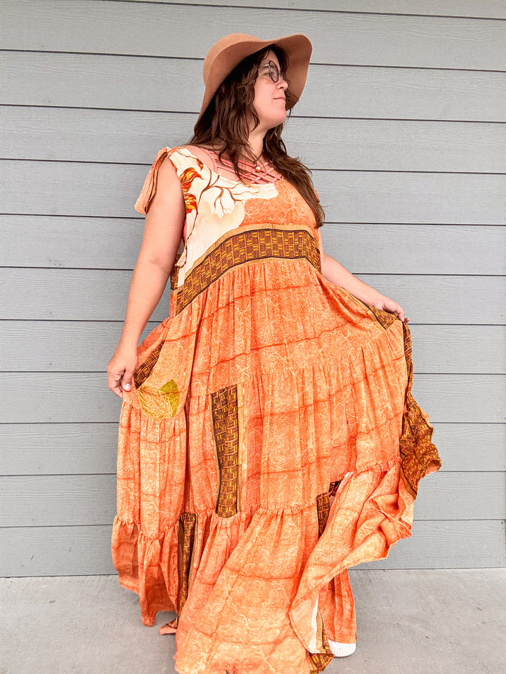 The Good - Celeste Maxi Dress OOAK