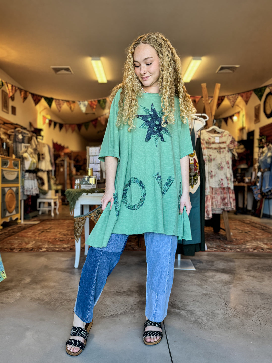 Star Love Tunic Top - Paper Lace