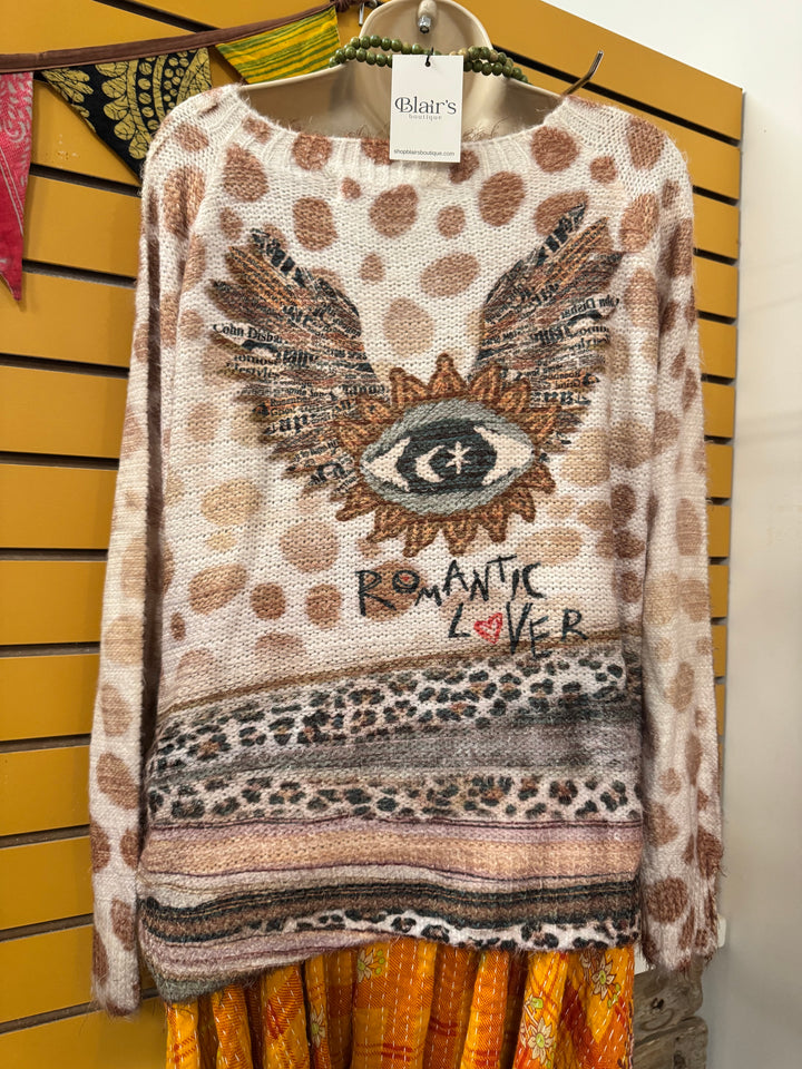 Cheetah “Romantic Lover” Sweater