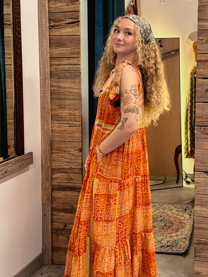 Far Away - Celeste Maxi Dress OOAK