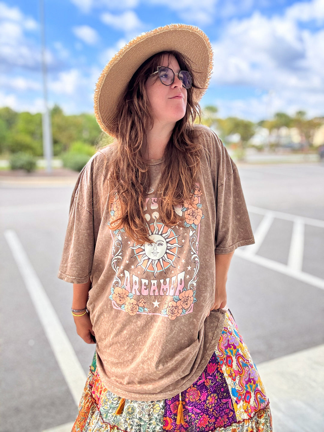 Mystic Dreamer Graphic Top