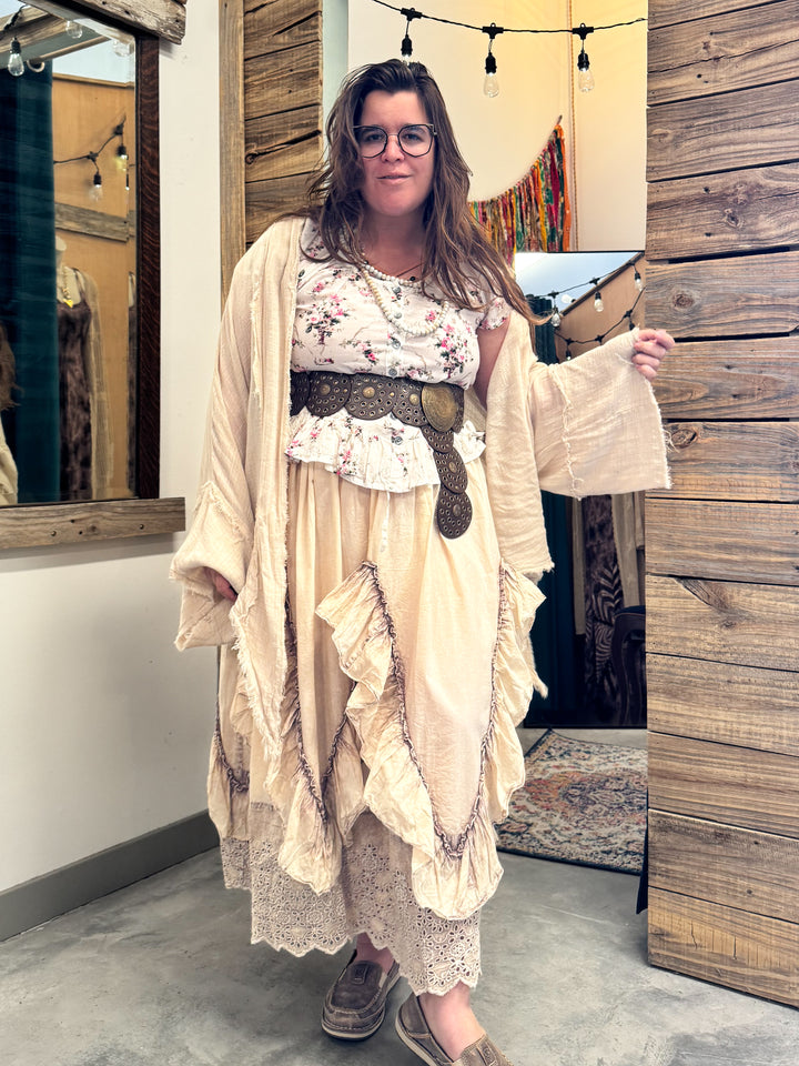 Ruffle Layered Skirt