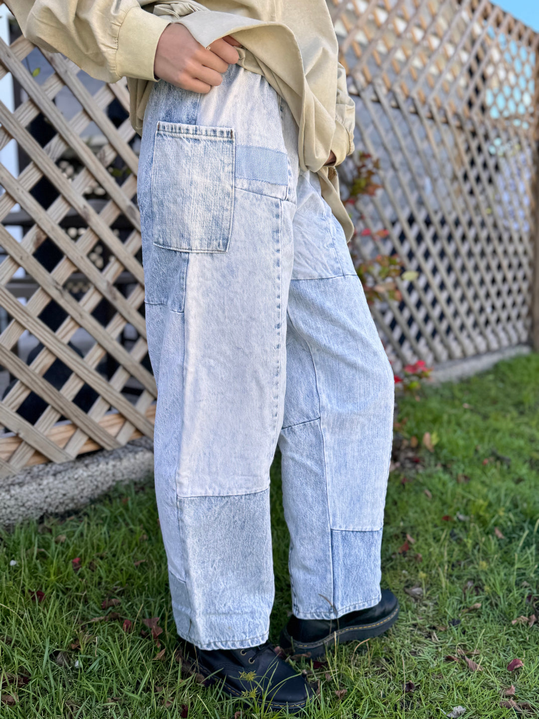 Denim Eco Pants - S/M