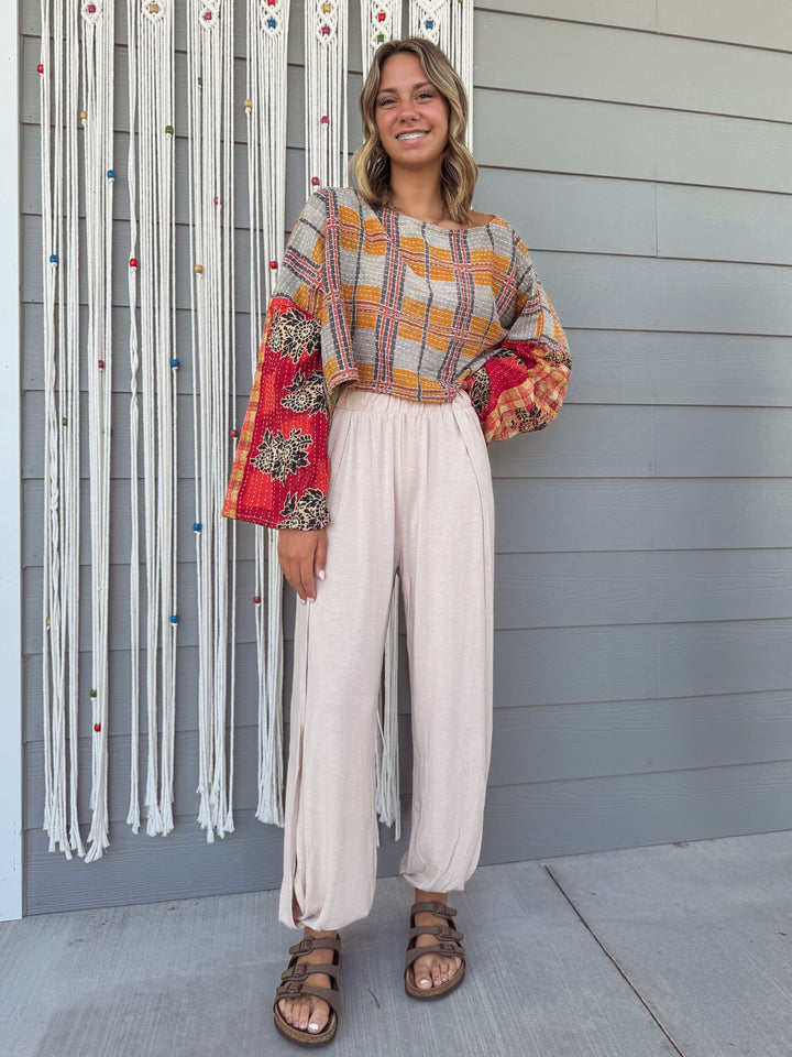Dream Jeannie Slit Side Pants ✨