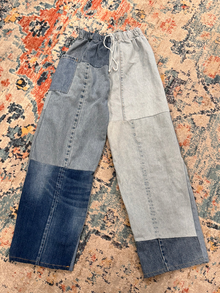 Denim Eco Pants - L