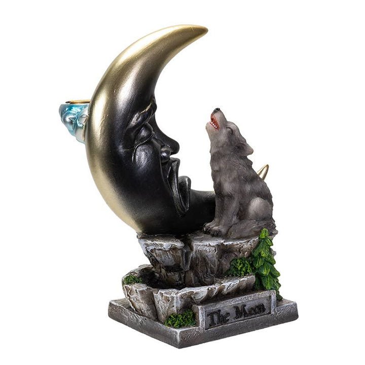 Howling Wolf Backflow Incense Burner