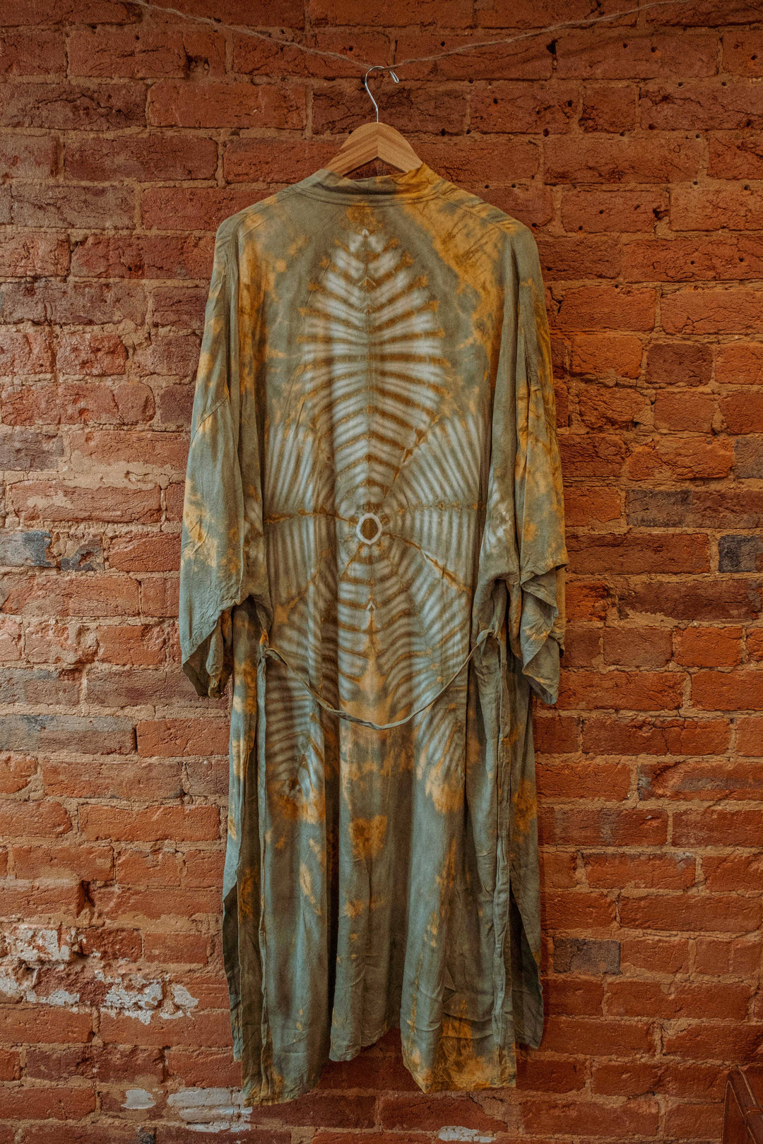 Earthy Tie Dye Kimono