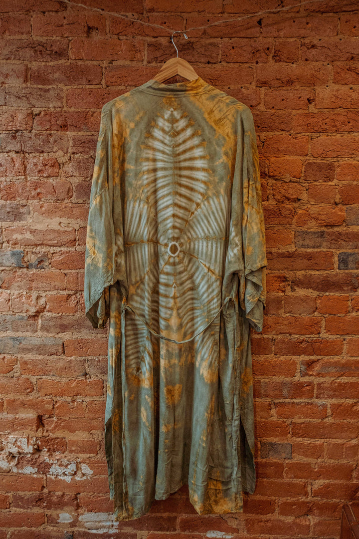 Earthy Tie Dye Kimono