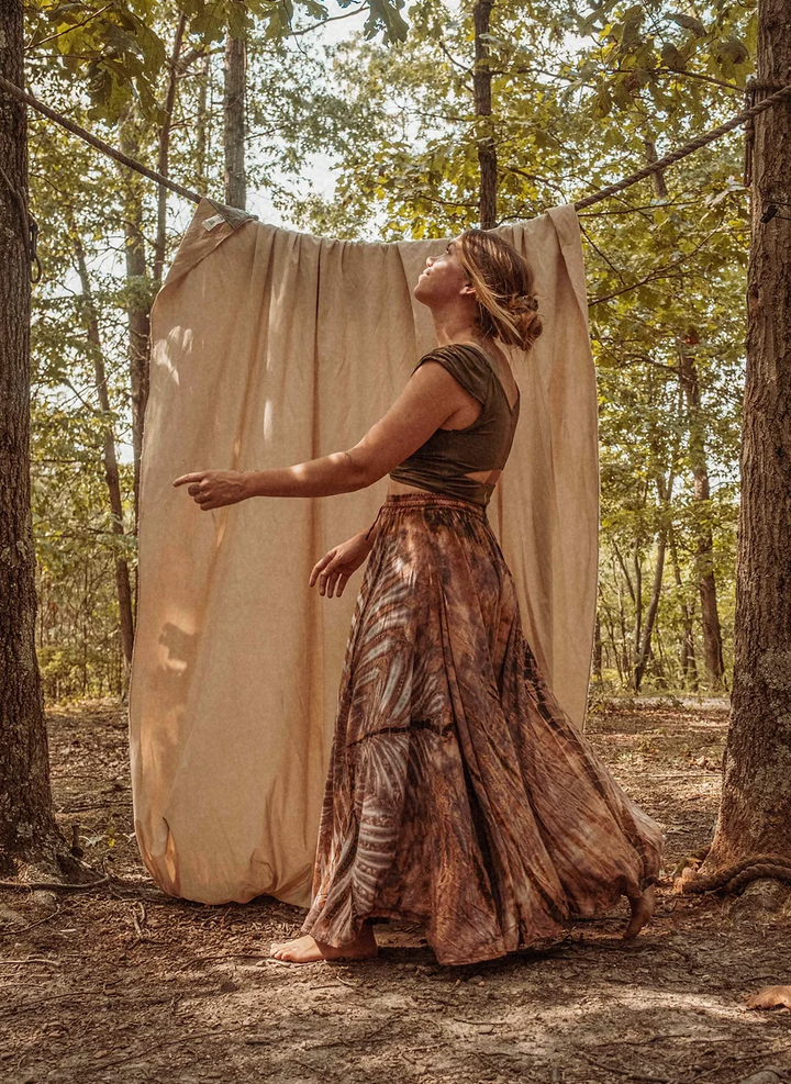 Hand Dyed Palazzo Pants