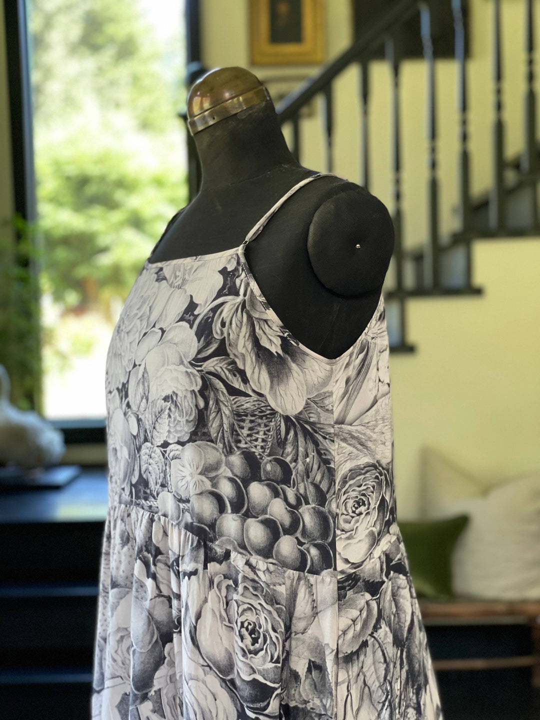 Peace Wine & Sunshine Bohéme Long Maxi Slip Dress Rosé Blush