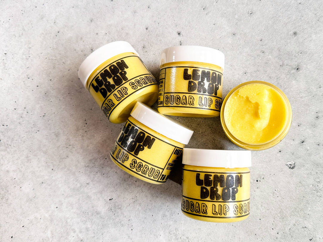 LEMON DROP | Vegan Lip Scrub | Cruelty Free Skincare