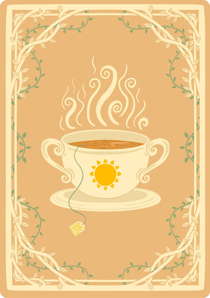 Sun-Steeped: Affirmation Deck: 54 Cards & Guidebook
