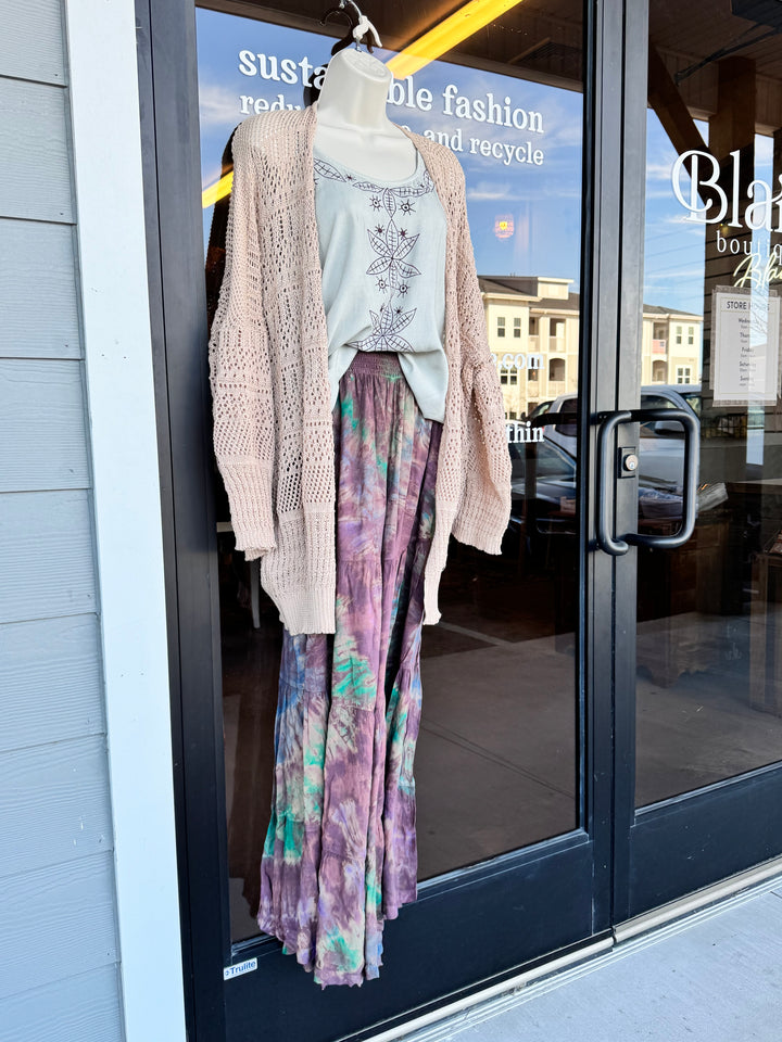 Tiered Tie Dye Pants