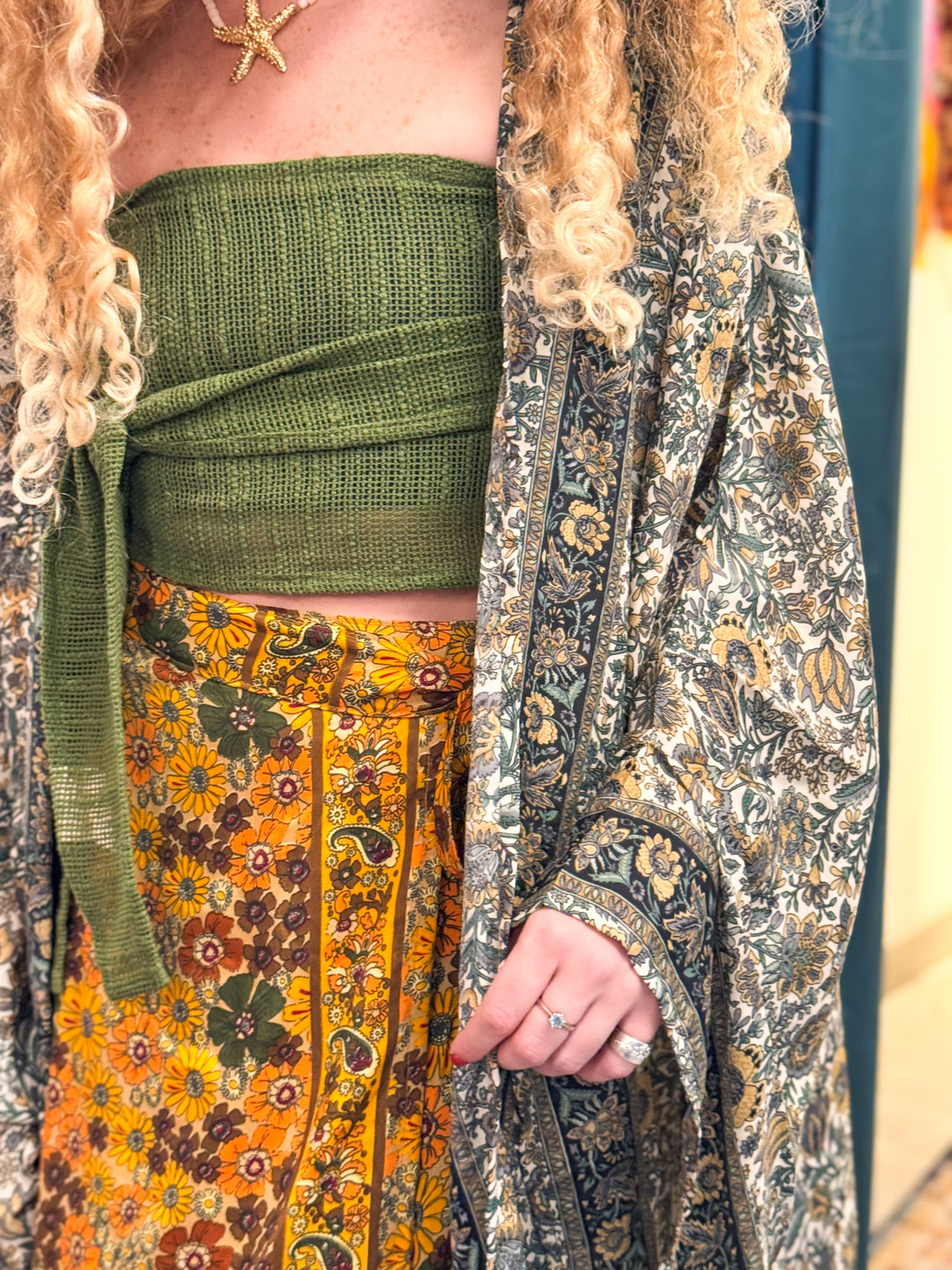 Reverie - Silk Long Maxi Kimono