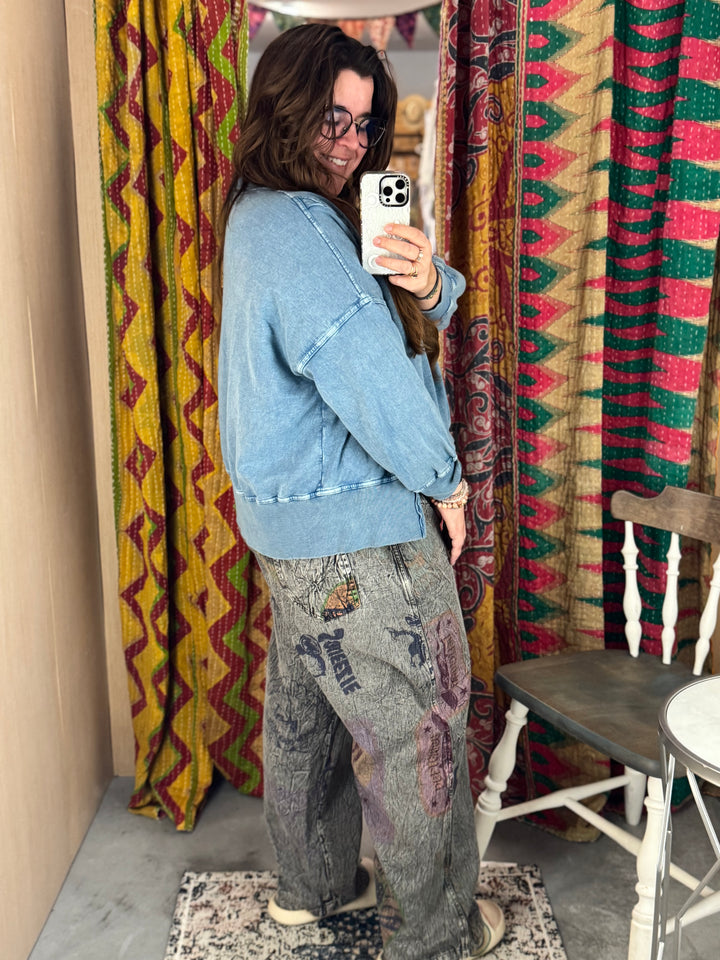 Seaside Printed Pants