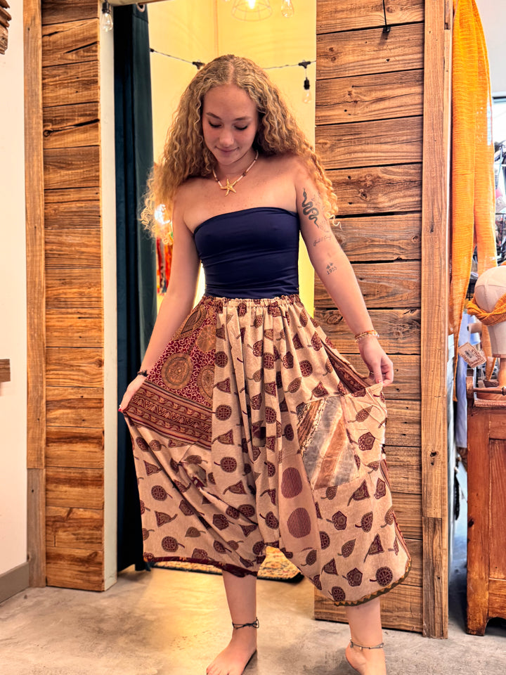 Refined - Silk Karma Culottes OOAK