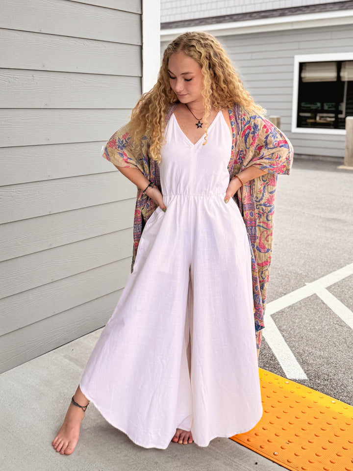 Homespun Palazzo Jumpsuit