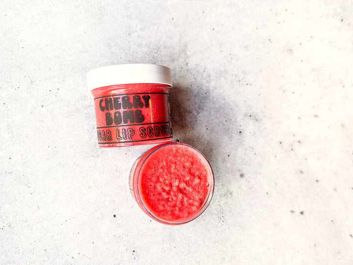 Cherry Bomb | Vegan Lip Scrub | Cruelty Free Skincare