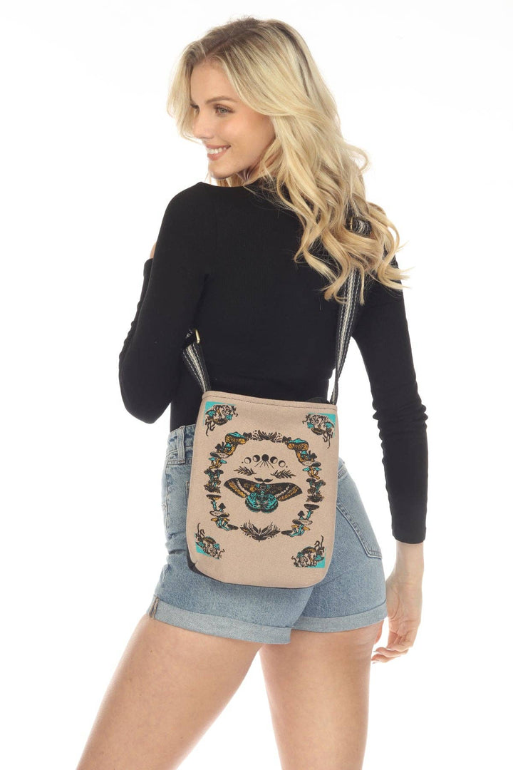 Moth Boho Shoulder Bag