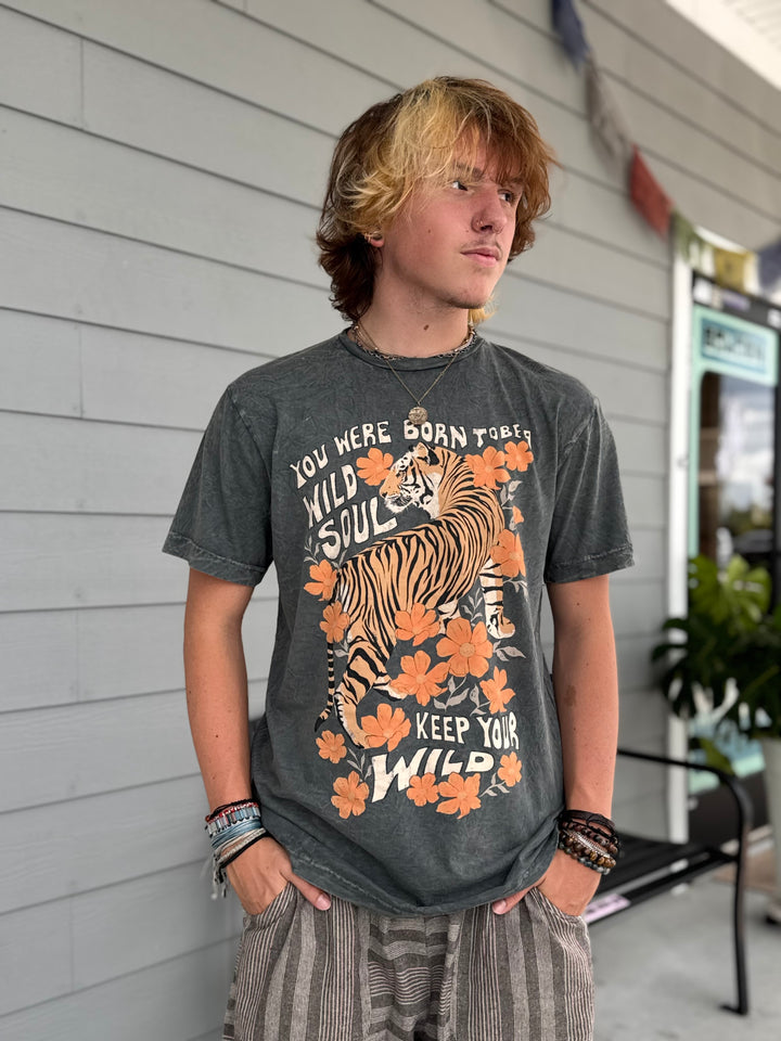 Wild Soul Tiger Graphic Top