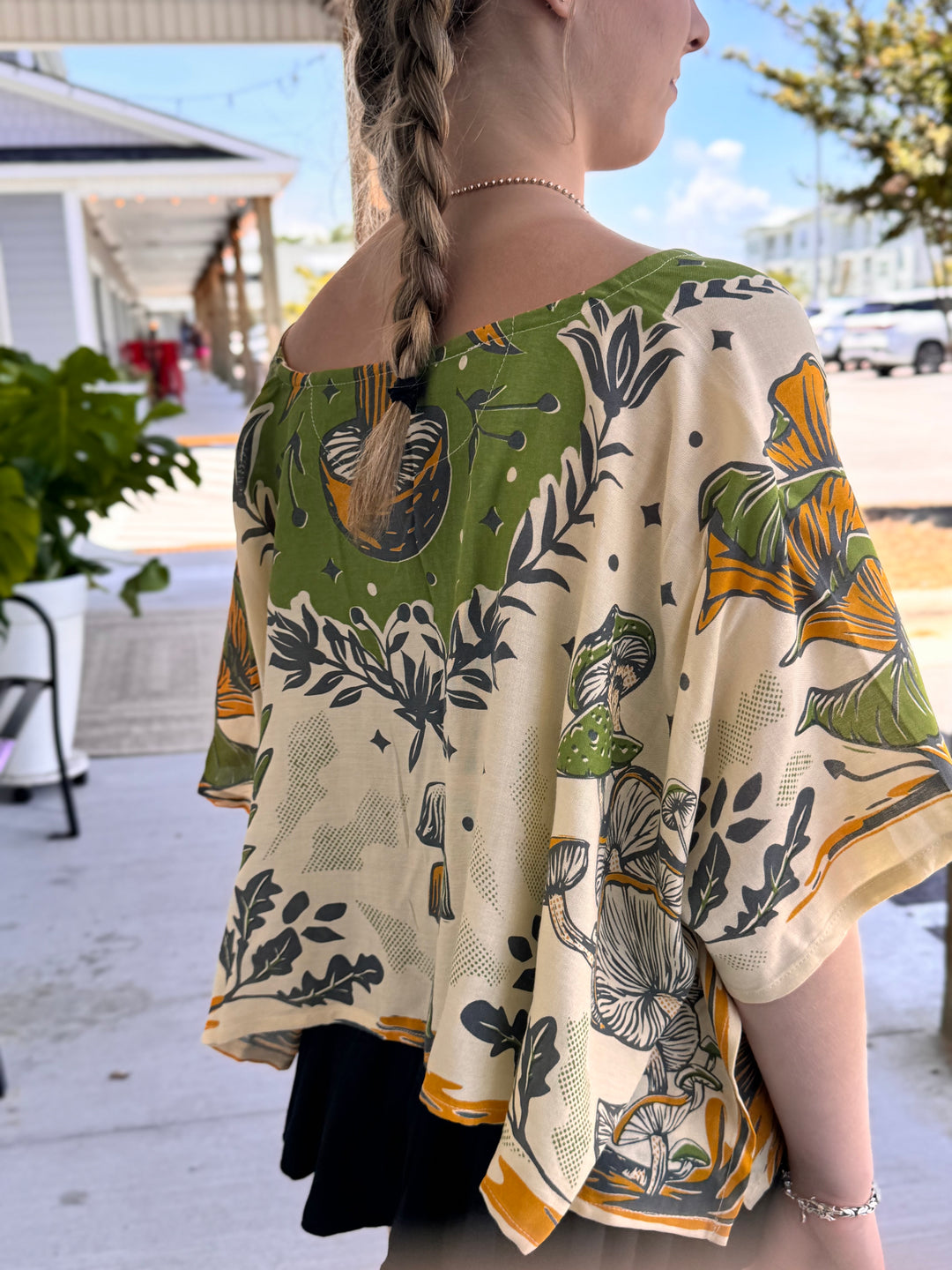 Mushroom Scarf Top