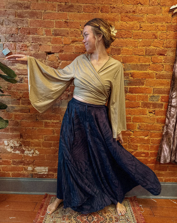 Hand Dyed Palazzo Pants