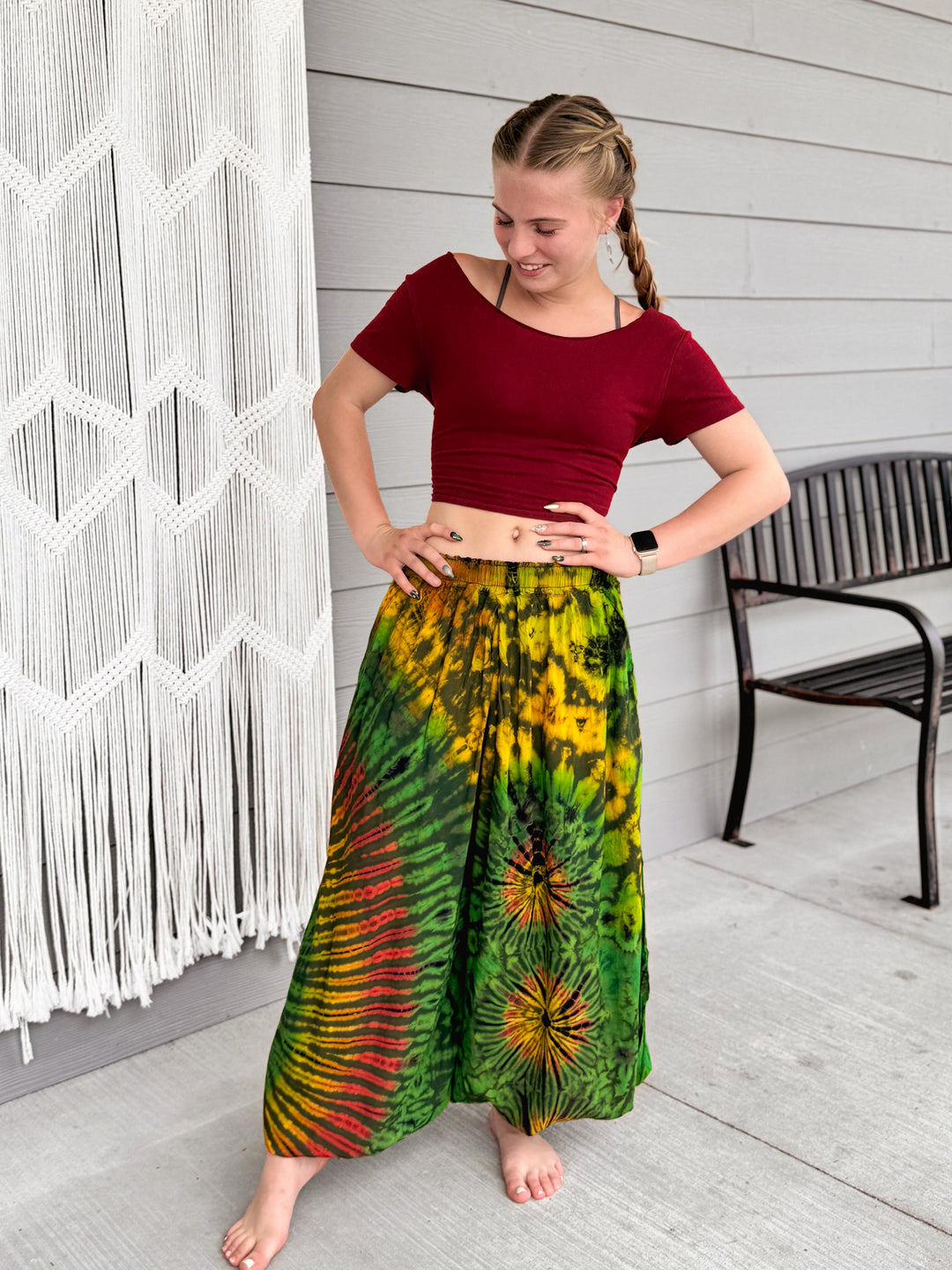 Tie Dye Harem Pants