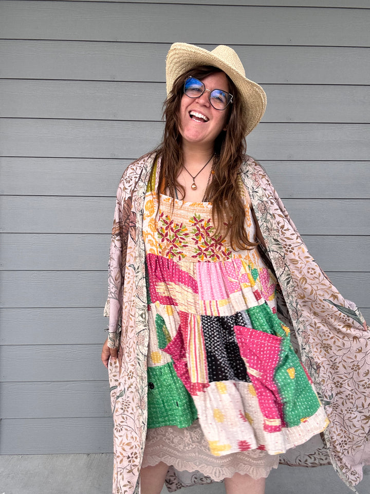 Caramel Apple - Moxie Mini Dress - Kantha Bae